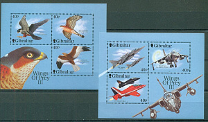 Гибралтар, 2001, Самолеты, Птицы, 2 блока